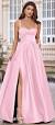 pink formal dress